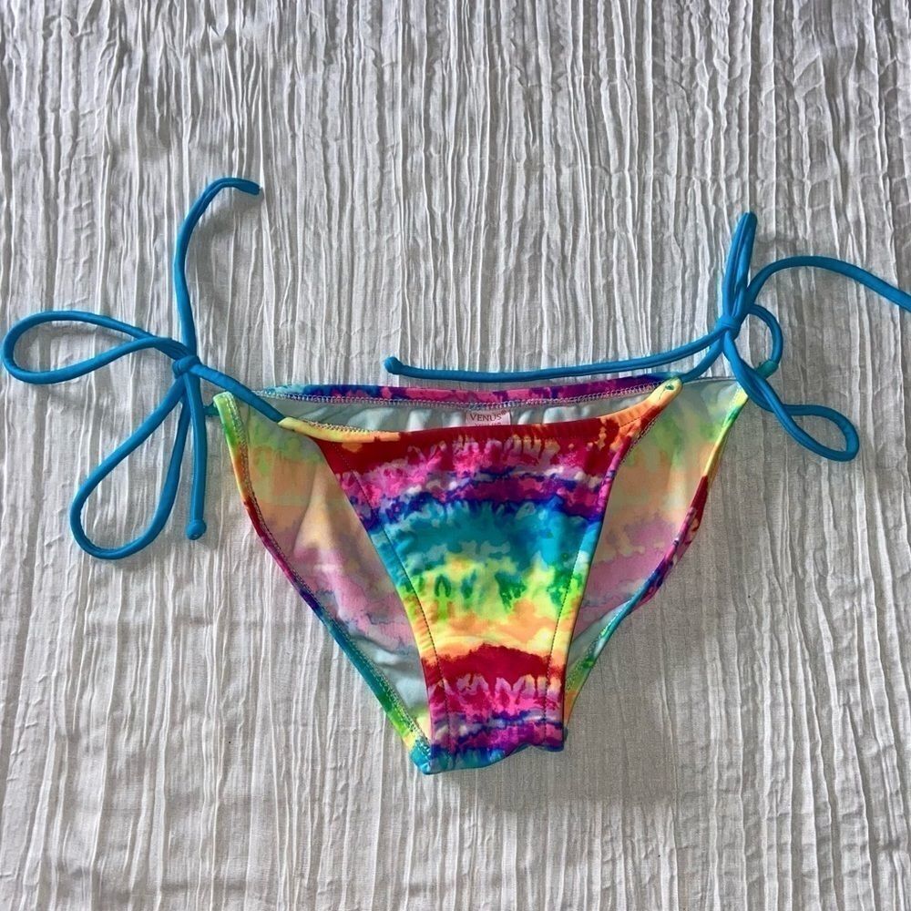 Venus Rainbow Colored Bikini Cut Bikinis Bottoms
